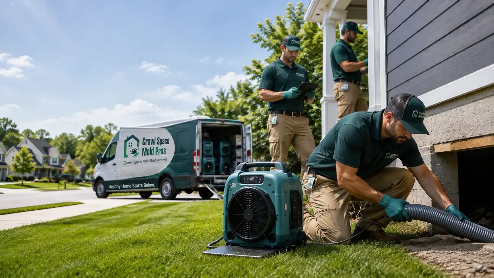 Crawl Space Mold Removal in Orlando, KY